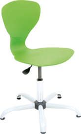 Flexi stoel, draaibaar, met verstelbare hoogte, 4 kleuren
