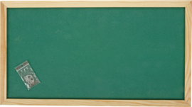 Prikbord 100 x 200 cm - groen