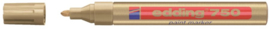 Viltstift edding 750 lakmarker rond goud 2-4mm