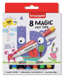 Viltstift Bruynzeel Kids Magic Points  - 5+