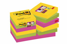 Memoblok 3M Post-it 622-SSRO Super Sticky 47.6x47.6mm Rio