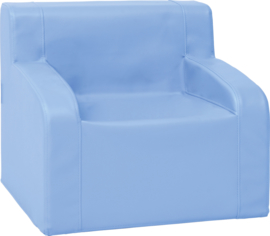 Fauteuil  Afm. 49 x 39 x 45 cm  - Blauw