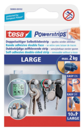 Dubbelzijdige powerstrip Tesa large 2kg