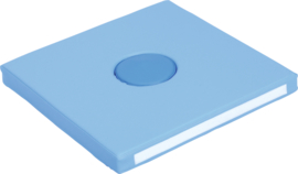 Foam Vierkant sensorisch 60x60x10cm - Blauw