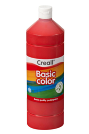 Plakkaatverf Creall basic 07 primair rood 1000 ml