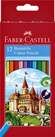 Kleurpotloden Faber Castell set à 12 stuks assorti