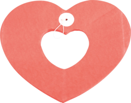 Papieren slinger - hart met een hart