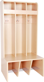 Mariposa garderobe laag - 3 personen