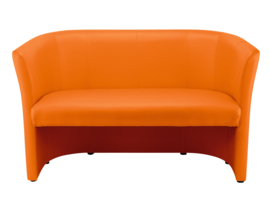 Sofa Club oranje - 2 personen