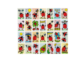 Stickers Lieveheersbeestjes - serie 43