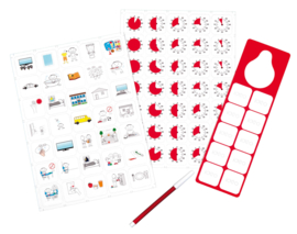 Time Timer magnetic pictogram kit