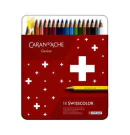 Kleurpotloden Caran d'Ache Swisscolor 18stuks ass