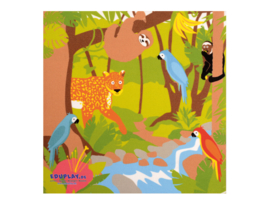 Speelmat 80x80cm - De jungle