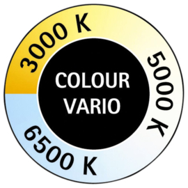 Bureaulamp MAULseven LED colour vario op accu zwart