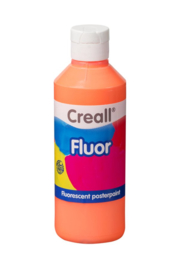 Plakkaatverf Creall fluor 250 ml - Oranje