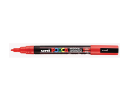 Verfstift Posca fijne punt 0.9 - 1.3 mm.  rood