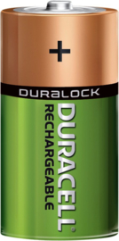 Batterij oplaadbaar Duracell 2xC 3000mAh Plus