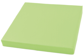 Vierkante matras 60x60x7cm - Groen
