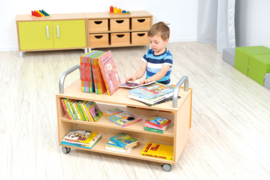 Flexi trolley voor boeken