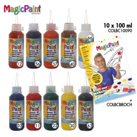 Biocolor magic paint 10 x 100 cc -  Assorti