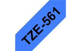 Labeltape Brother P-touch TZE-561 36mm zwart op blauw