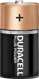 Batterij Duracell Plus Power 2xC MN1400