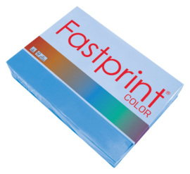 Kopieerpapier Fastprint A4 80gr diepblauw 500vel