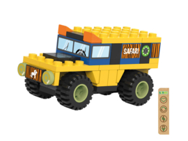 BiOBUDDi Safari Jeep BB-2035 64 dlg.
