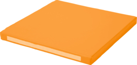 Vierkant zitje - oranje