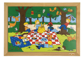 Puzzel picknick 24 dlg. 40x28 cm