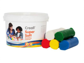 Creall-supersoft  5 kleuren 1750 gram - Ass