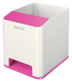 Pennenhouder Leitz WOW wit/roze