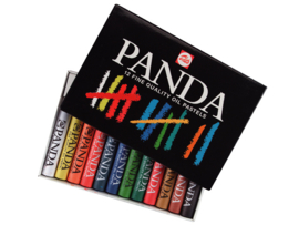 Panda oilpastels 12 dlg.