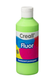 Plakkaatverf Creall fluor 250 ml - Groen