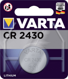 Batterij Varta knoopcel CR2430 lithium blister à 1stuk