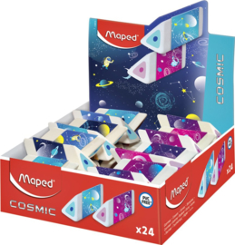 Gum Maped Cosmic 3-kantig  24 stuks display  - Assorti