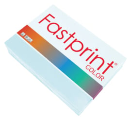 Kopieerpapier Fastprint A4 120gr lichtblauw 250vel