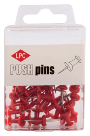 40x Push pins LPC  rood