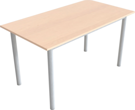 Linker tafel in een beuken kleur