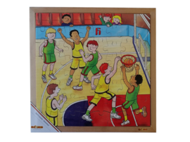 Puzzel basketbal