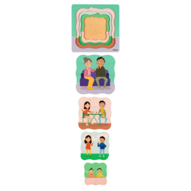 Puzzel opa en oma (Groeipuzzel)