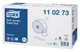 Toiletpapier Tork T1 110273 Premium 2laags 360m 1800vel 6rollen