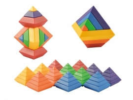 Pyramide bouwstenen