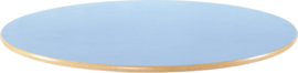 Rond Flexi tafelblad 120cm blauw los