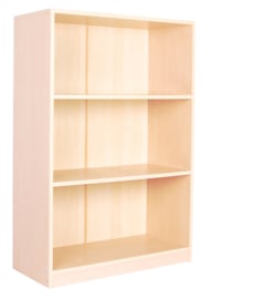 Hoge boekenkast met 2 planken