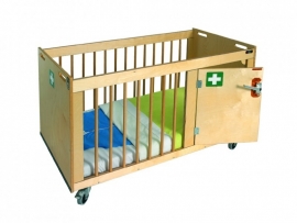 Evacuatiebed | Kids-F | Goldline | Deur aan lange zijde | 76,5 x 118,3 x 65,2 cm