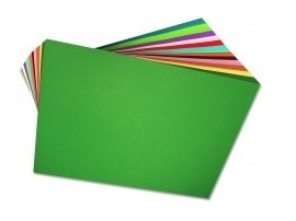 Teken en handenarbeidpapier 10 kleuren 100vel 50x70cm 120gr - Ass