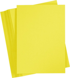Knutselpapier geel
