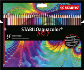 Kleurpotloden STABILO aquacolor 1636-1-20 etui à 36 kleuren