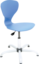 Flexi stoel, draaibaar, met verstelbare hoogte, 4 kleuren